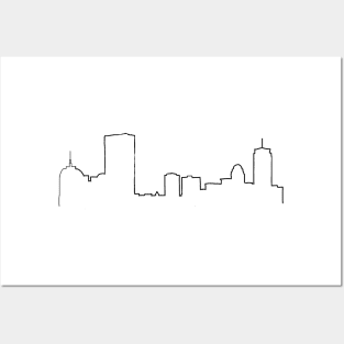 Boston Skyline Posters and Art